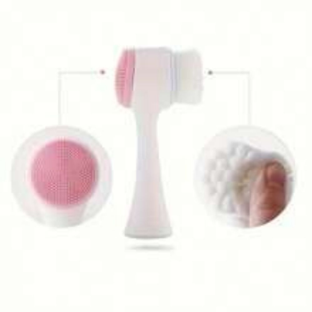Easy-Clean Nylon Paw Brush and Massage Tool for Pets