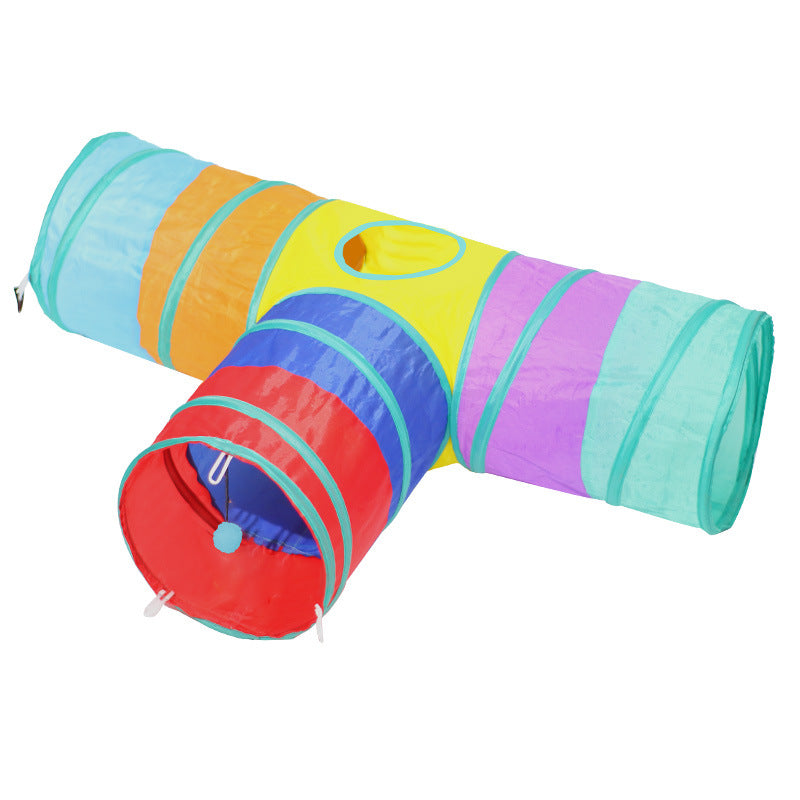 Foldable Pet Tunnel and Climbing Path Toy for Pets
