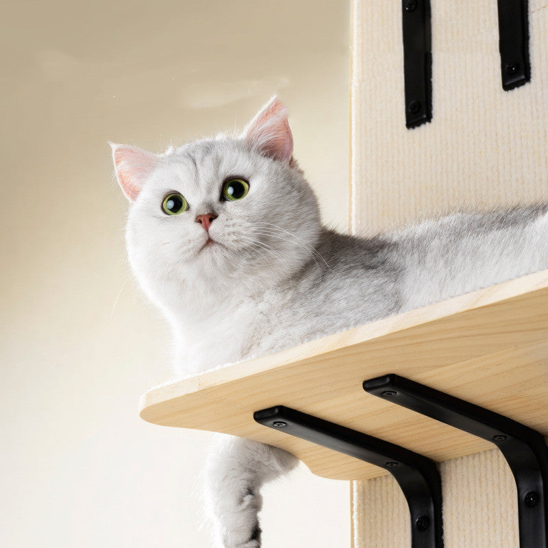 Pet Integrated Scratch Board Climbing Tower Furniture