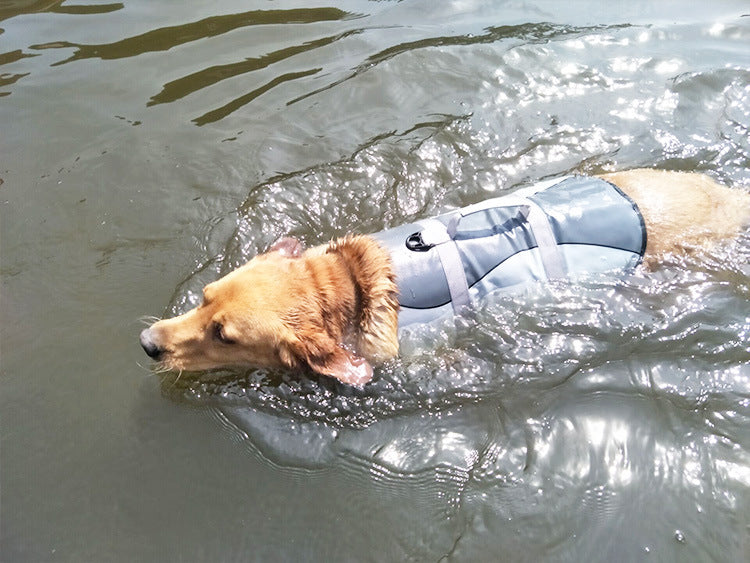 Pet Life Jacket Adjustable Buoyancy Safety Swimming Vest