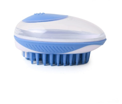 Pet Bath Massage Brush Soft Grooming Cleaning Tool