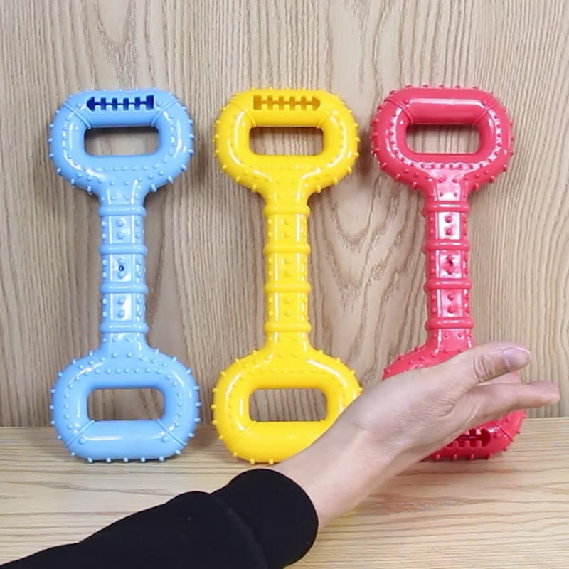 Durable Interactive Chew Bone Toys for Pets