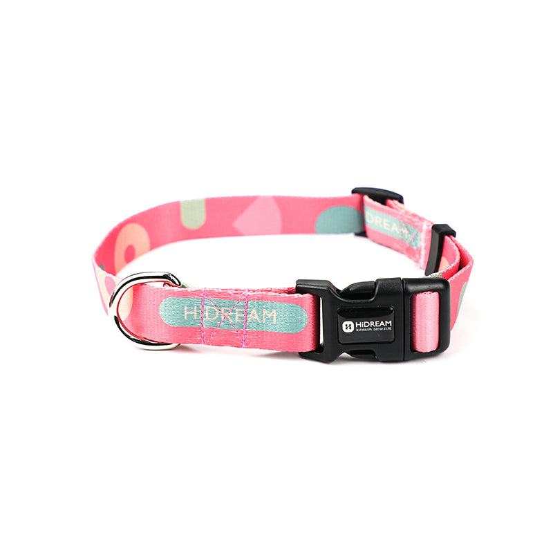Pet Collar Leash Adjustable Walking Lead Set