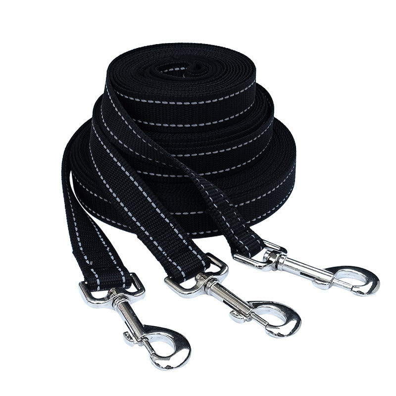 Pet Reflective Tracking Leash Chain Rope Control Lead