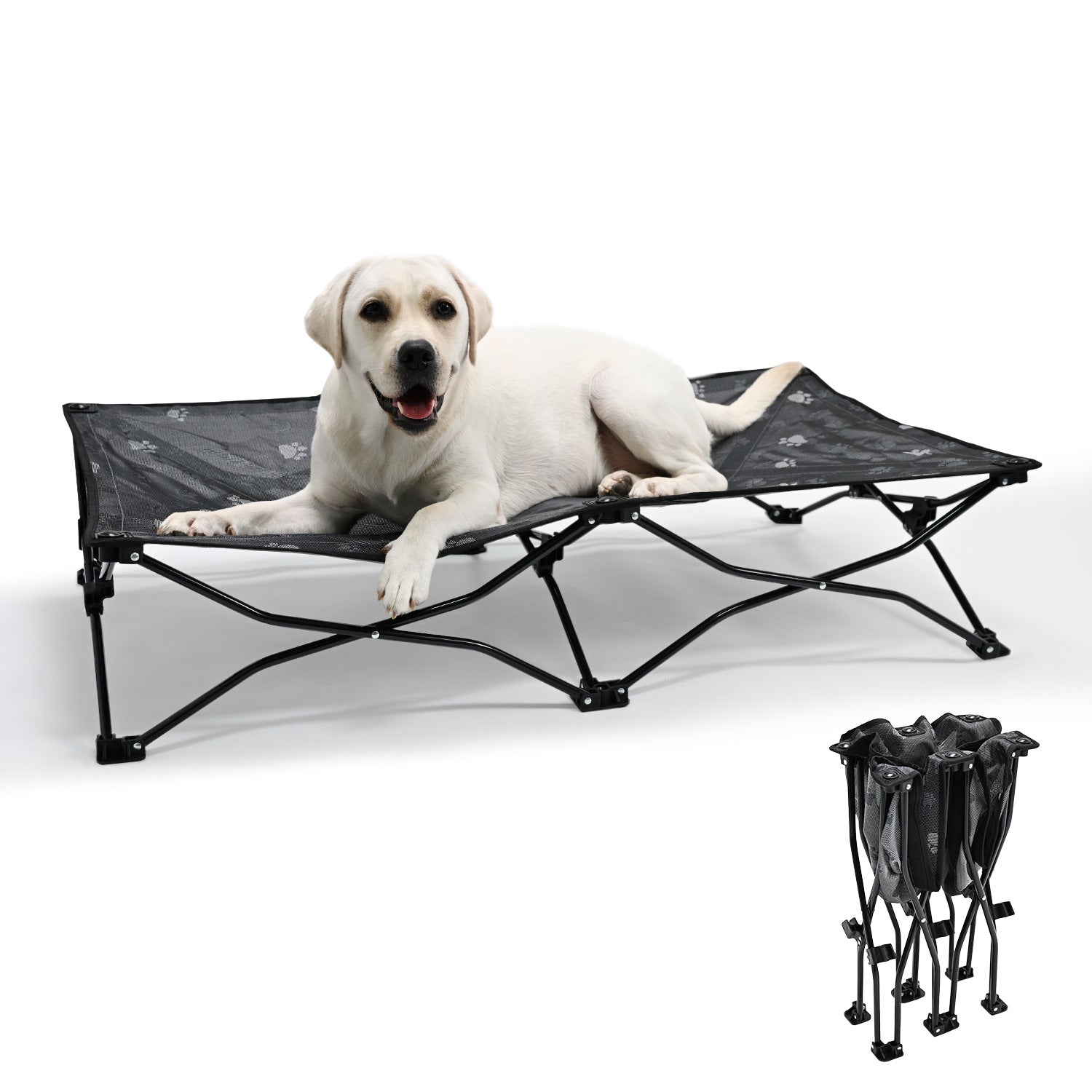 Double Layer Foldable Pet Bed Soft Comfortable Sleeping Mat
