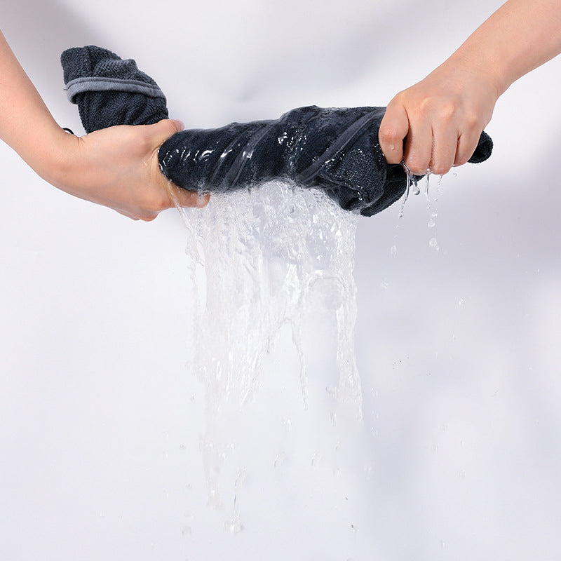 Pet Bathrobe Water Absorbent Grooming Drying Adjustable Pet Towel Accessories