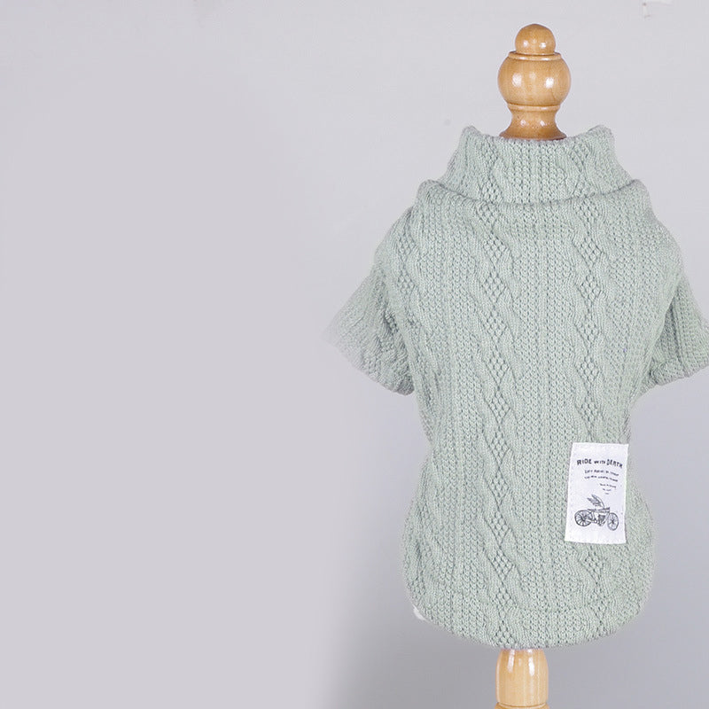 Warm Comfortable Pet Sweater Soft Winter Clothing Apparel