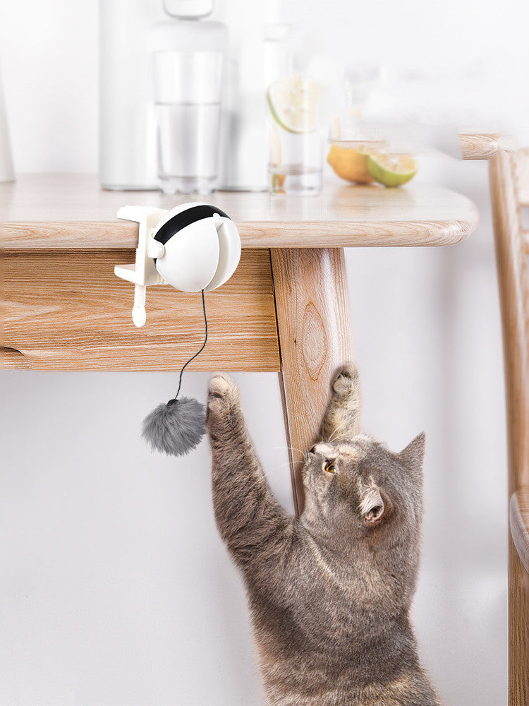 Electric Automatic Lifting Motion Interactive Puzzle Smart Pet Teaser Ball Toy