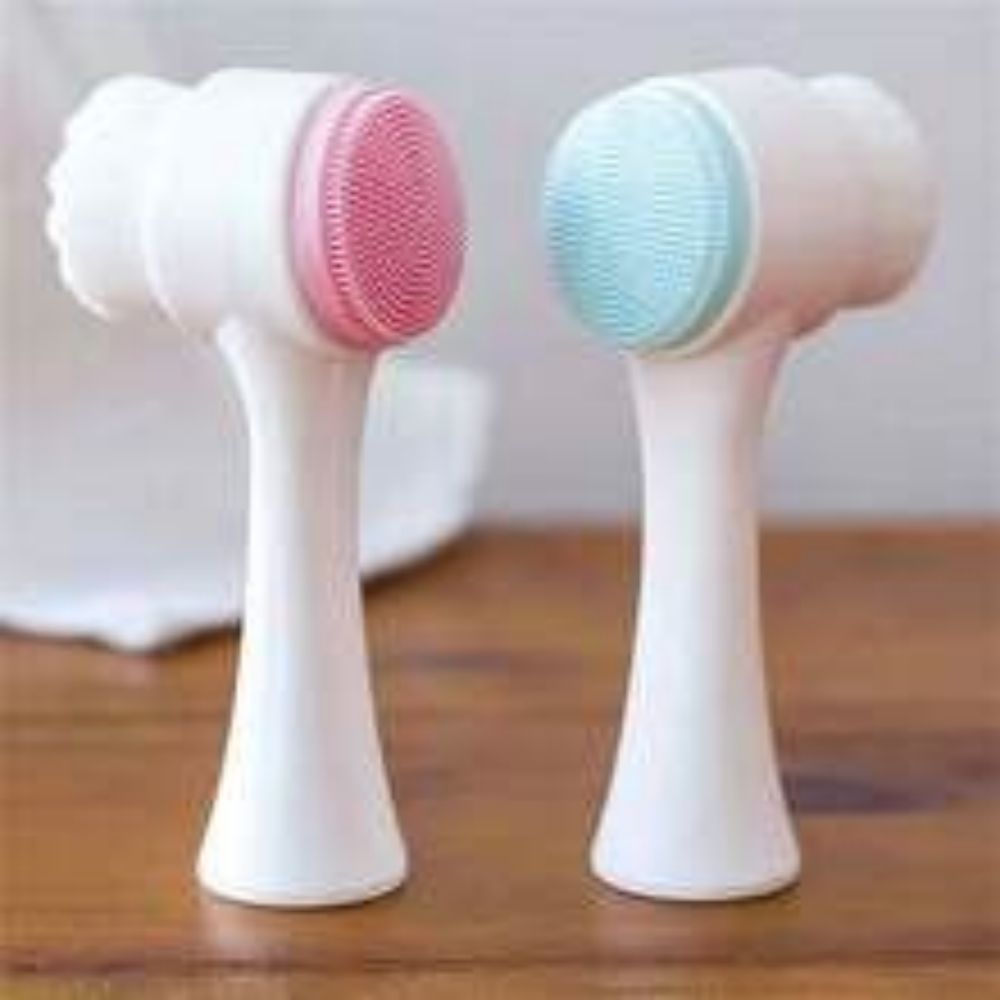 Easy-Clean Nylon Paw Brush and Massage Tool for Pets