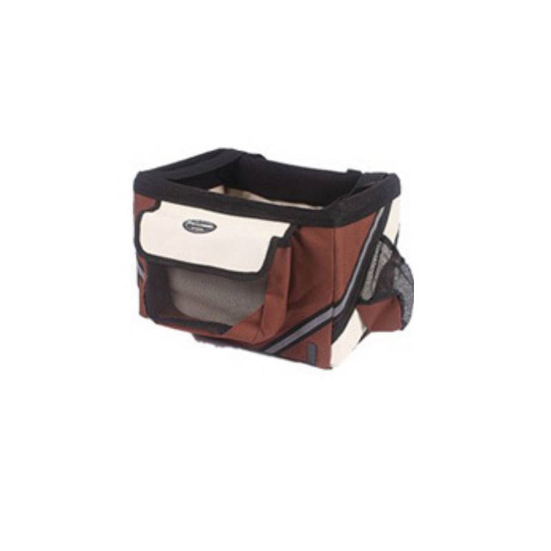 Removable Pet Bicycle Carrier Front Handlebar Basket Travel Bag