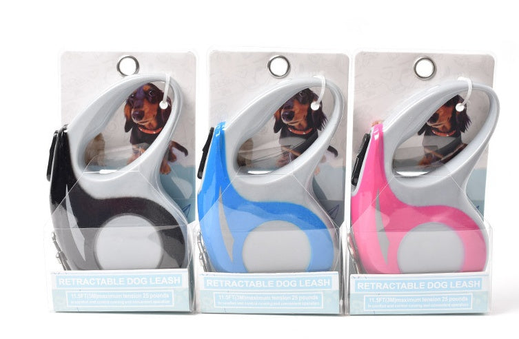 Pet Stretchable Retractable Walking Leash Control Lead