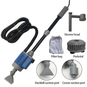 Fish Tank Gravel Cleaner Electric Vacuum For Pet Aquarium