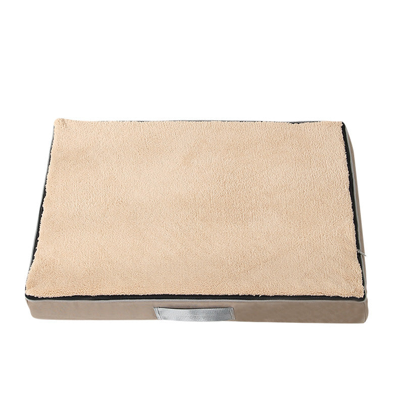 Plush Memory Foam Pet Bed Removable Washable Non Slip Mattress