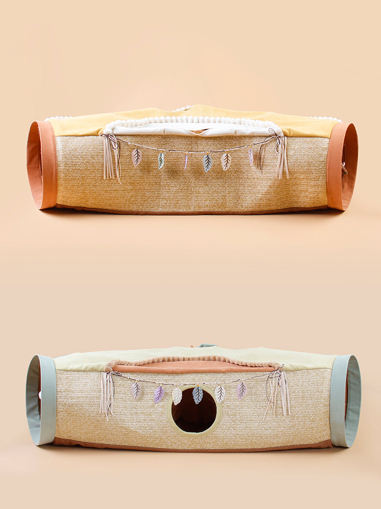 Interactive Litter Roll Tunnel Toys for Pets