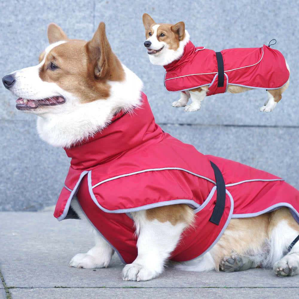 Warm Protective Pet Jacket Durable Shell Outdoor Clothing