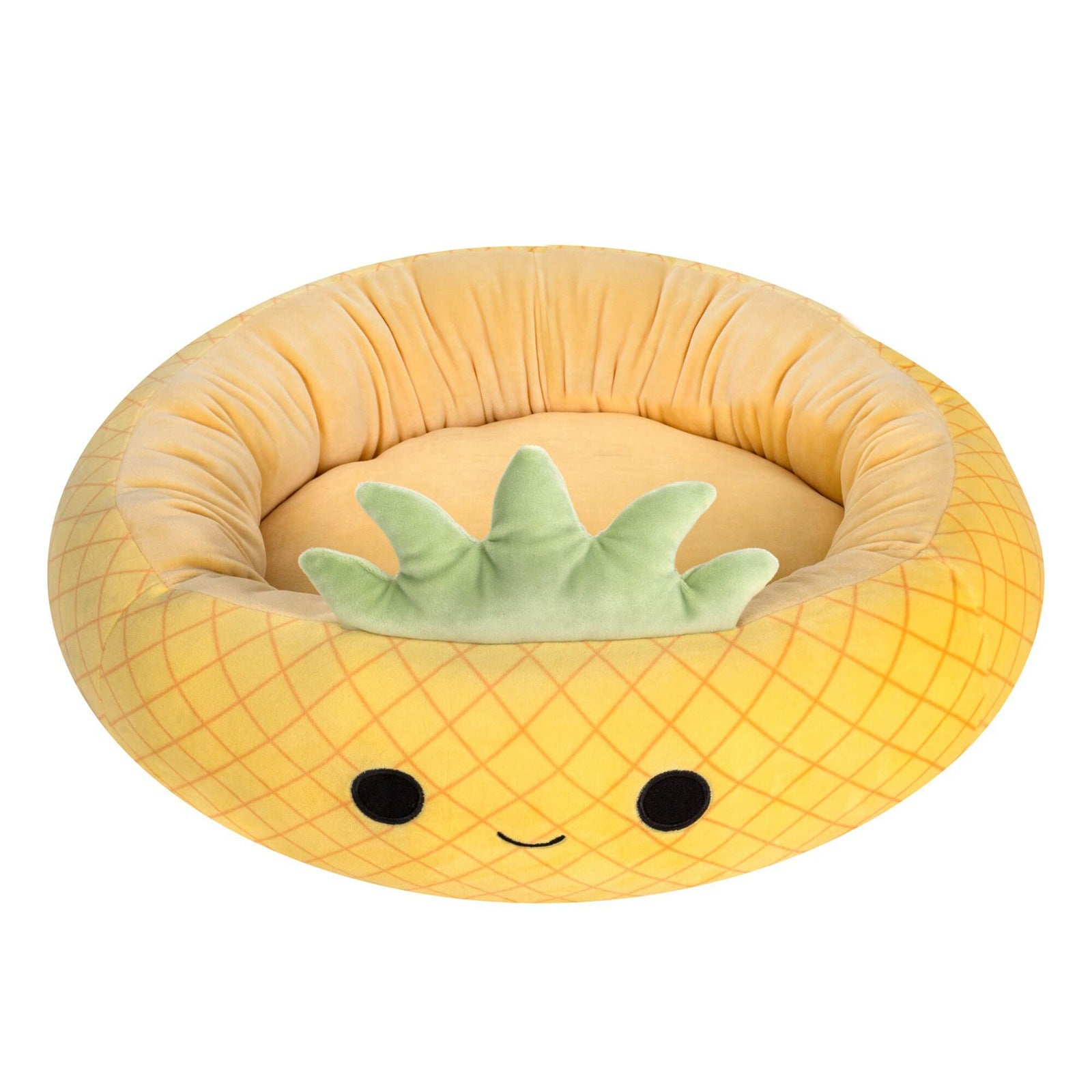 Super Soft Plush Pet Bed with Animal and Fruit Design