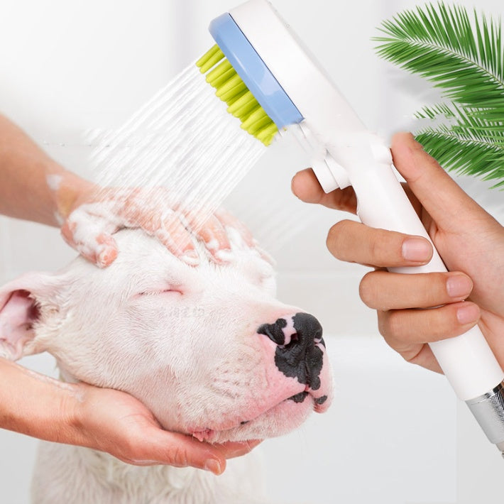 Pet Cleaning Tool Massage Comb Bath Brush Shower Head