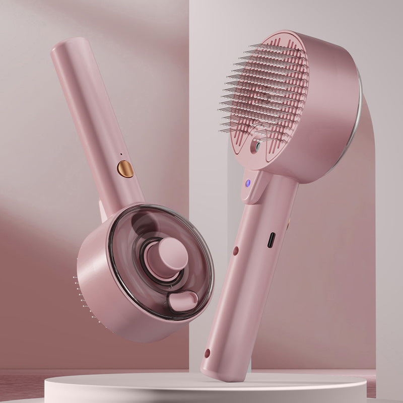 Self-Cleaning Steam Hair Removal Brush for Pets