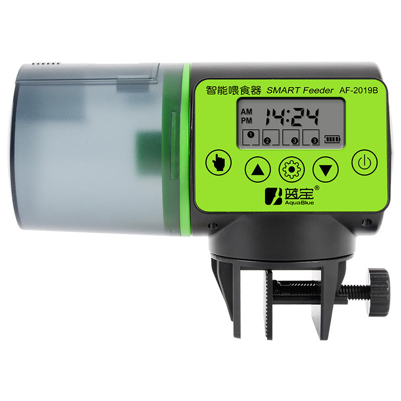 Large Capacity Automatic Fish Feeder For Pet Tank