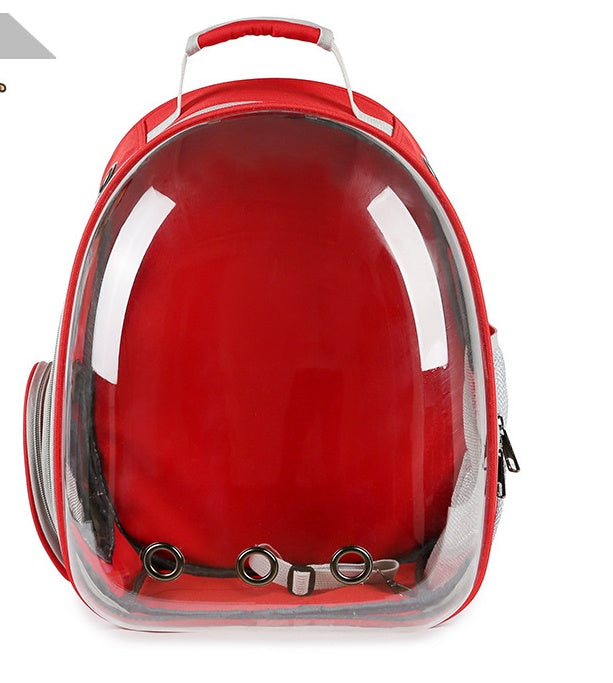 Portable Pet Bubble Backpack Carrier 360 Degree Sightseeing Travel Bag