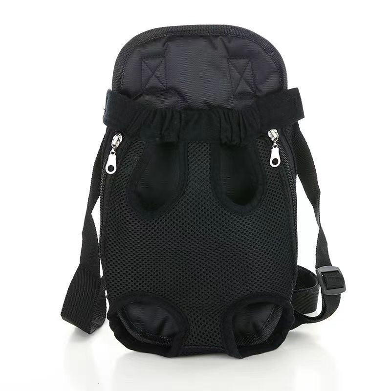 Pet Breathable Adjustable Front Carrier Backpack Travel Bag