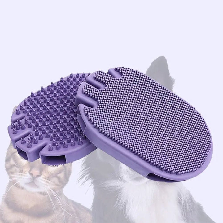 Pet Shampoo Massage Brush Soft Bristle Grooming Tool For Pet Care