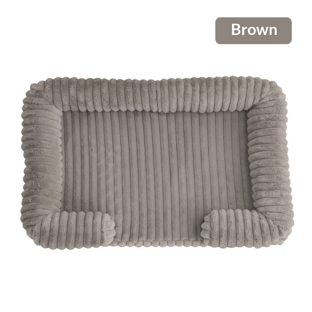Warm Large Pet Bed Soft Sleeping Mat Indoor Outdoor