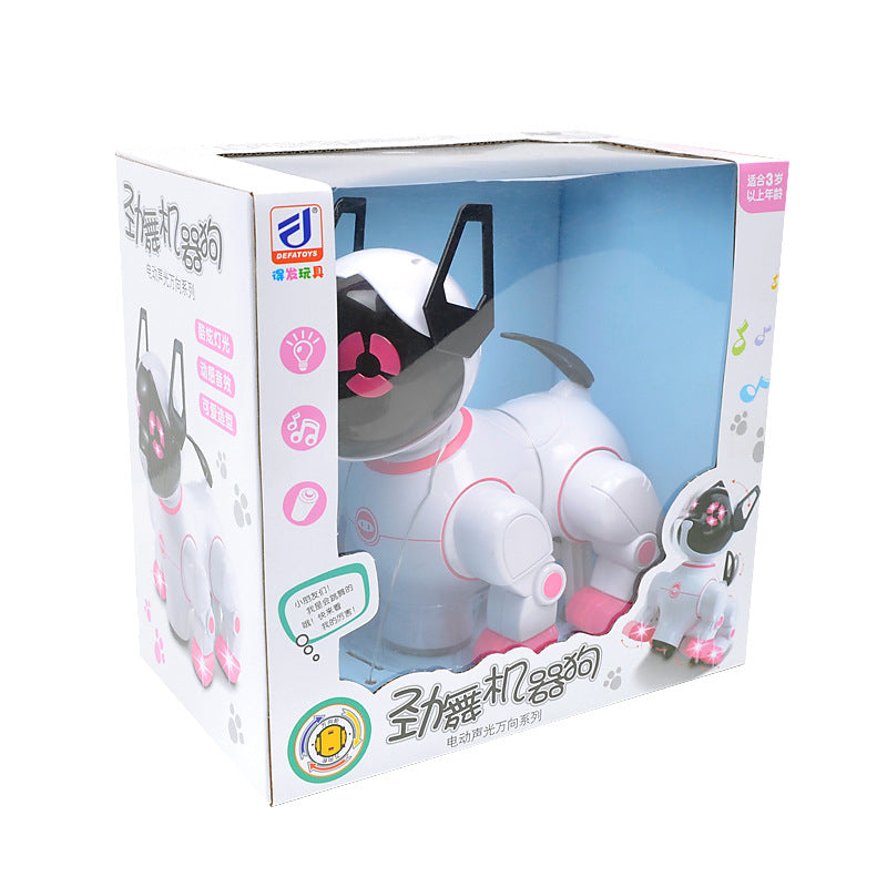 Electric Light Music Dancing Pet Toy Universal Interactive Play Machine