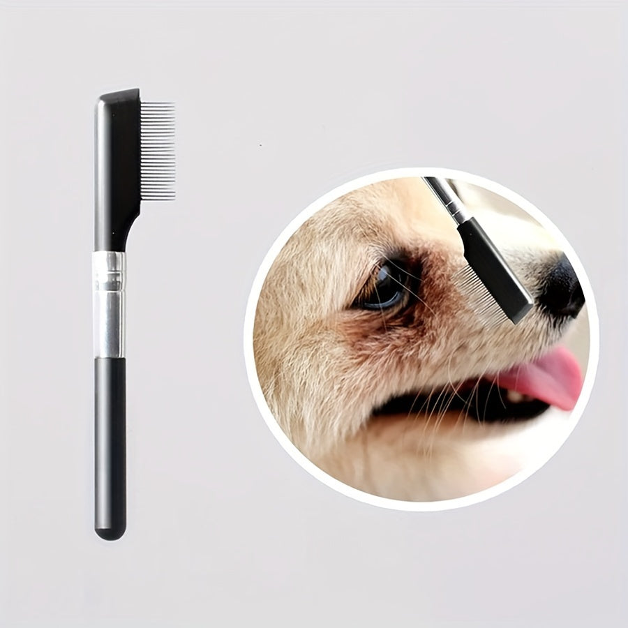Pet Eye Grooming Brush Tear Stain Remover With Comb