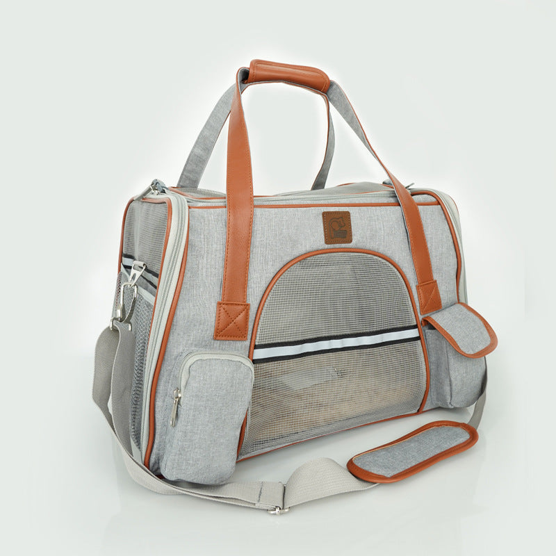 Pet Travel Car Seat Carrier Bag Safety Booster