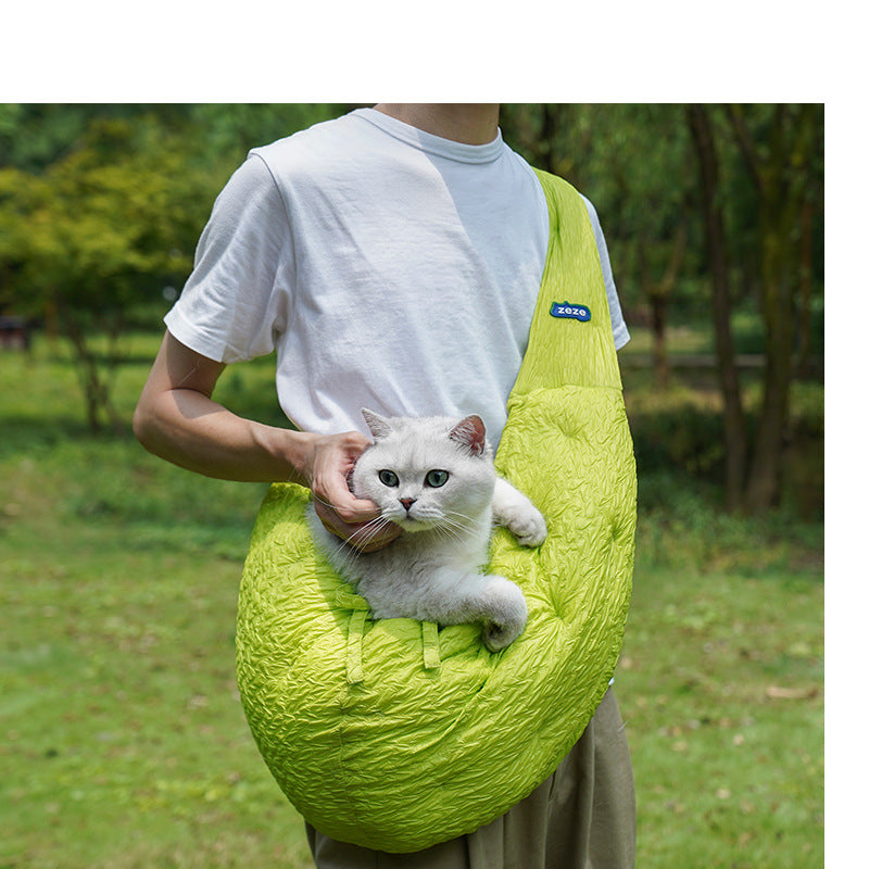 Portable Pet Carrier Shoulder Bag Secure Comfortable Warm Travel Bag