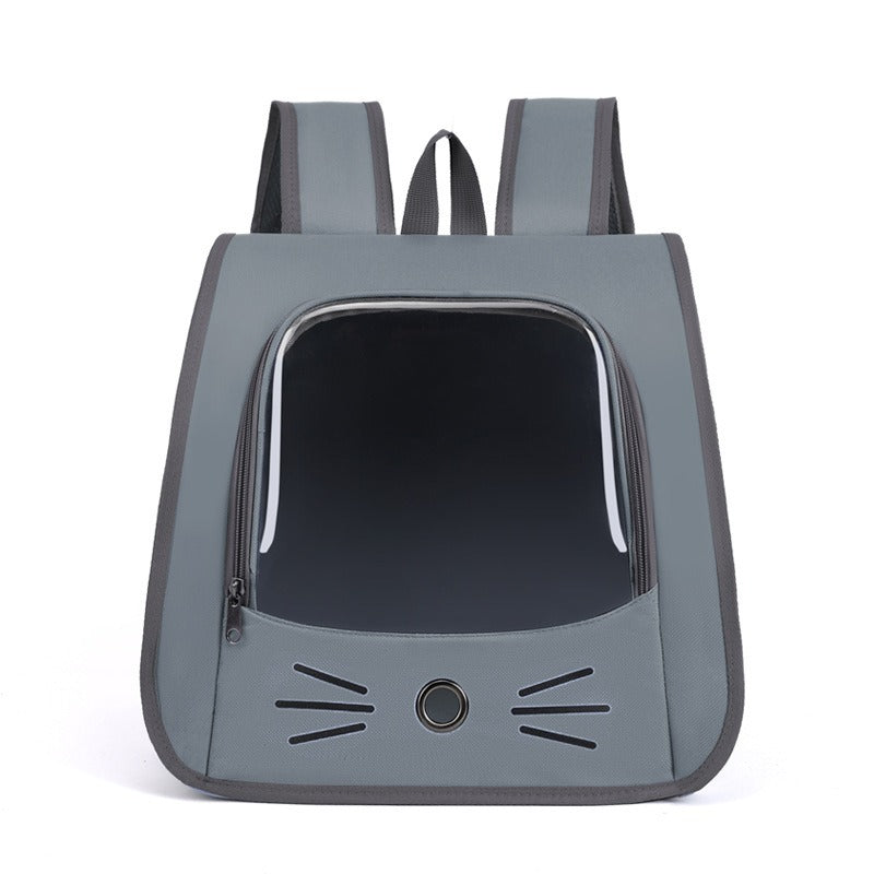 Portable Breathable Pet Carrier Backpack Comfortable Outdoor Transport Bag