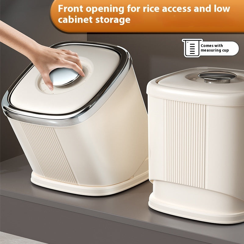 Automatic Rotatable Rice Storage Bucket Moisture Proof Insect Proof