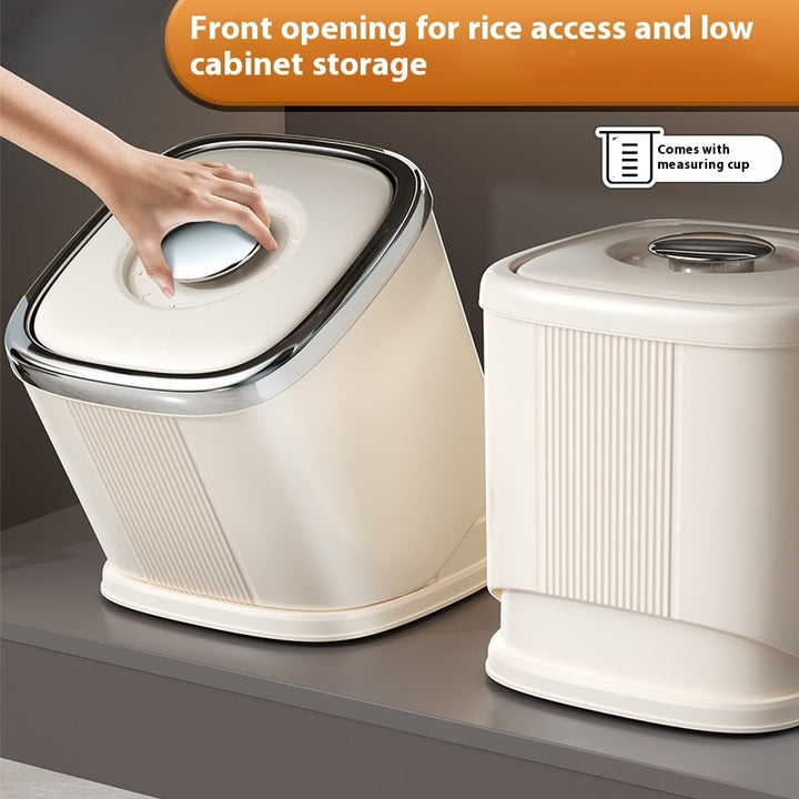 Automatic Rotatable Rice Storage Bucket Moisture Proof Insect Proof