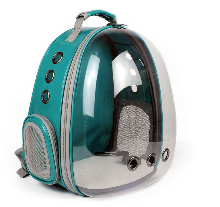 Portable Pet Bubble Backpack Carrier 360 Degree Sightseeing Travel Bag