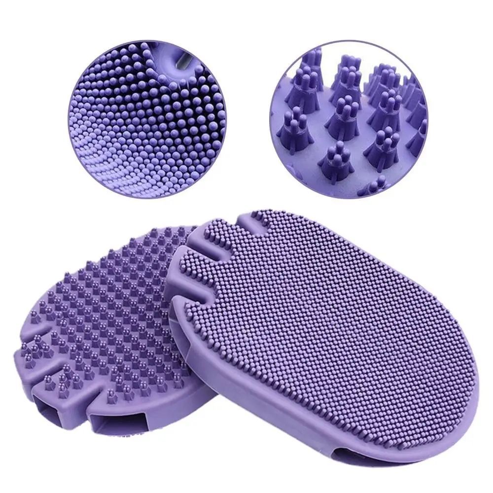 Pet Shampoo Massage Brush Soft Bristle Grooming Tool For Pet Care