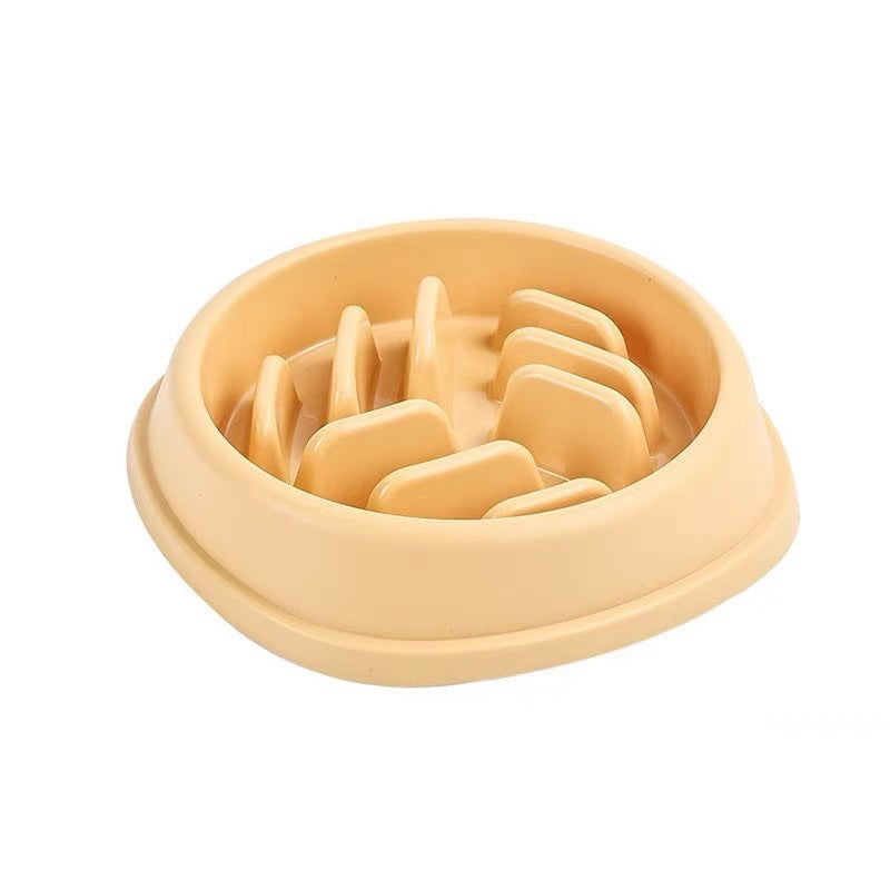 Slow Feeder Pet Bowl Anti Choking Large Capacity Food Dish