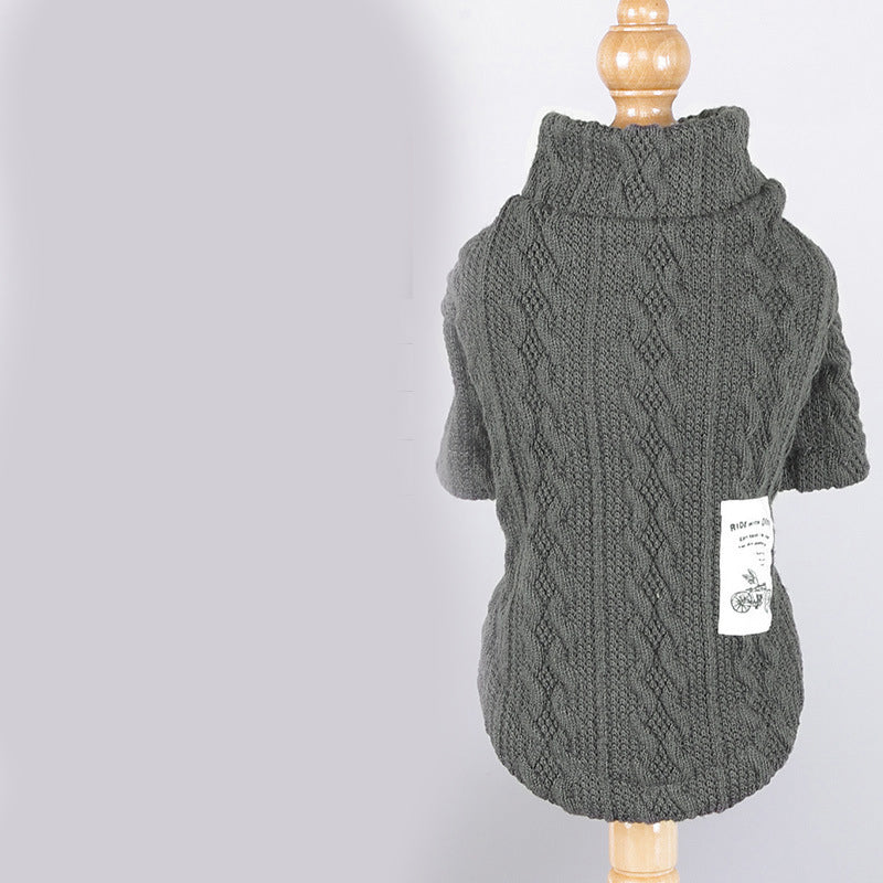 Warm Comfortable Pet Sweater Soft Winter Clothing Apparel