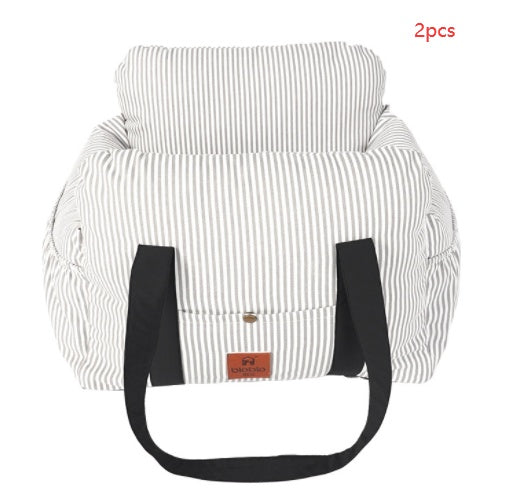 Pet Travel Car Carrier Safety Seat Secure Portable Transport Bag