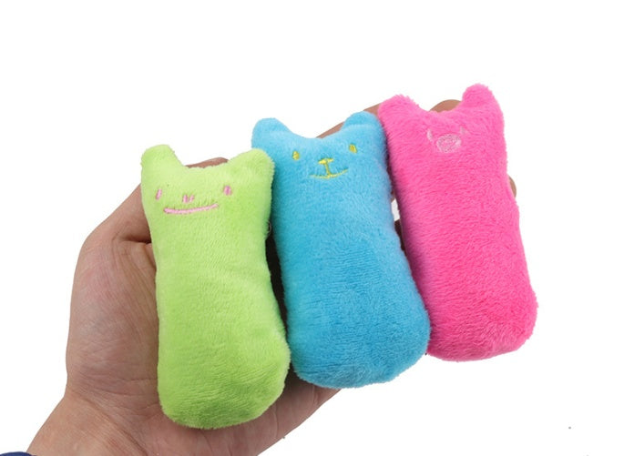 Catnip Plush Pillow Interactive Chew Toy For Pet Supplies