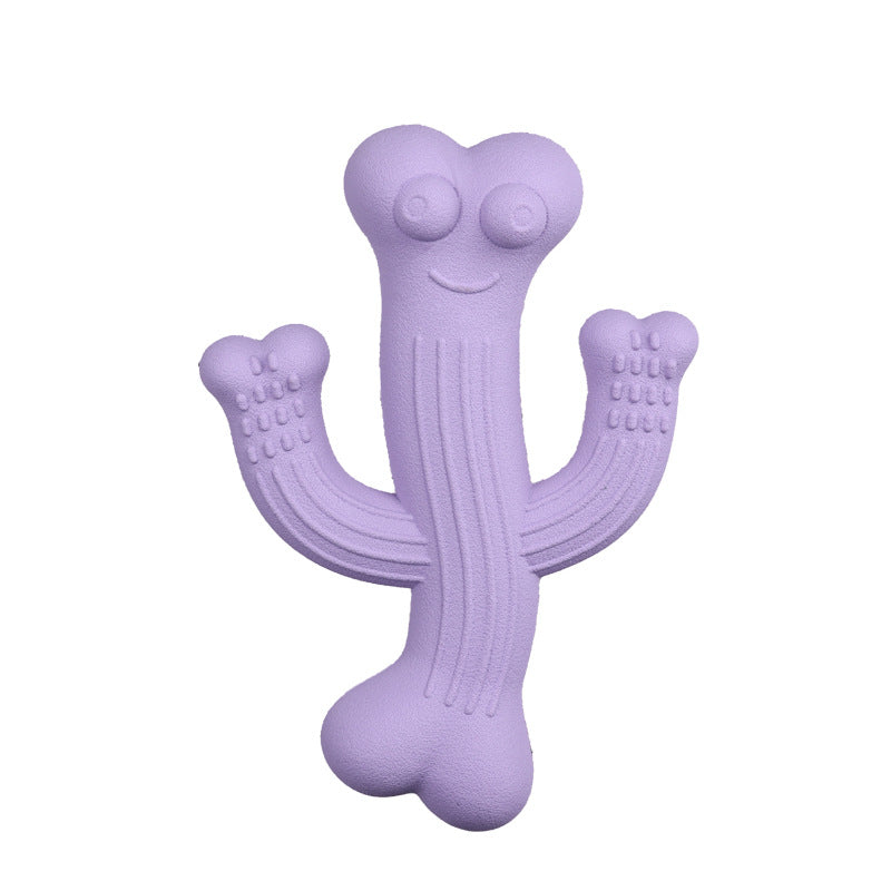 Ultra-Durable Cactus Chew Toys for Pets Interactive Fun