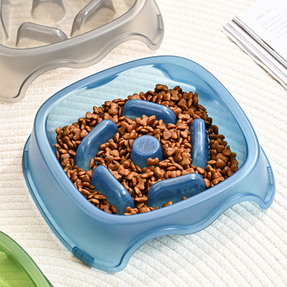 Pet Slow Feed Anti-Choke Water and Food Bowl for Pets