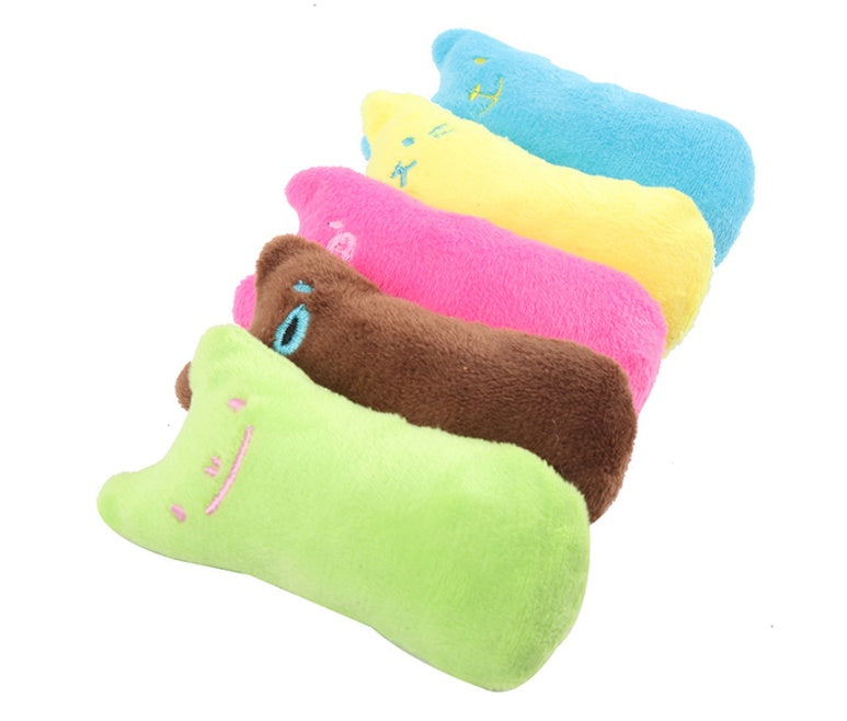 Catnip Plush Pillow Interactive Chew Toy For Pet Supplies