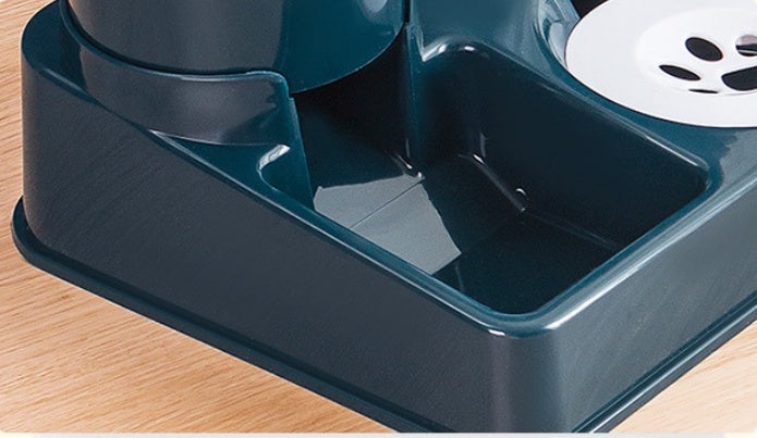 Automatic Pet Food And Water Bowl Combined Feeding Device