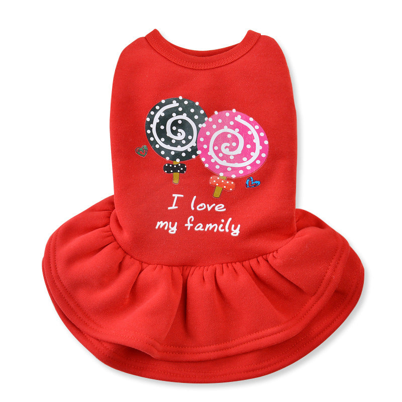 Princess Style Pet Dress For Pet Wear