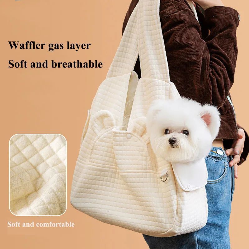 Breathable Pet Chest Backpack Carrier Comfortable Outdoor Travel Bag