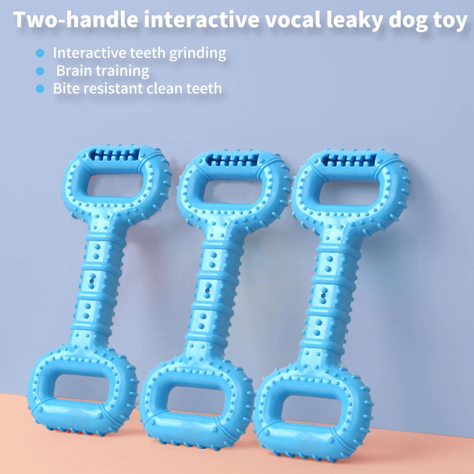 Durable Interactive Chew Bone Toys for Pets