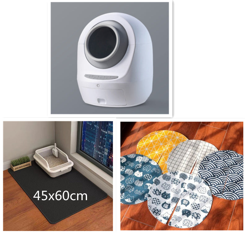 Electric Fully Enclosed Smart Pet Litter Box System