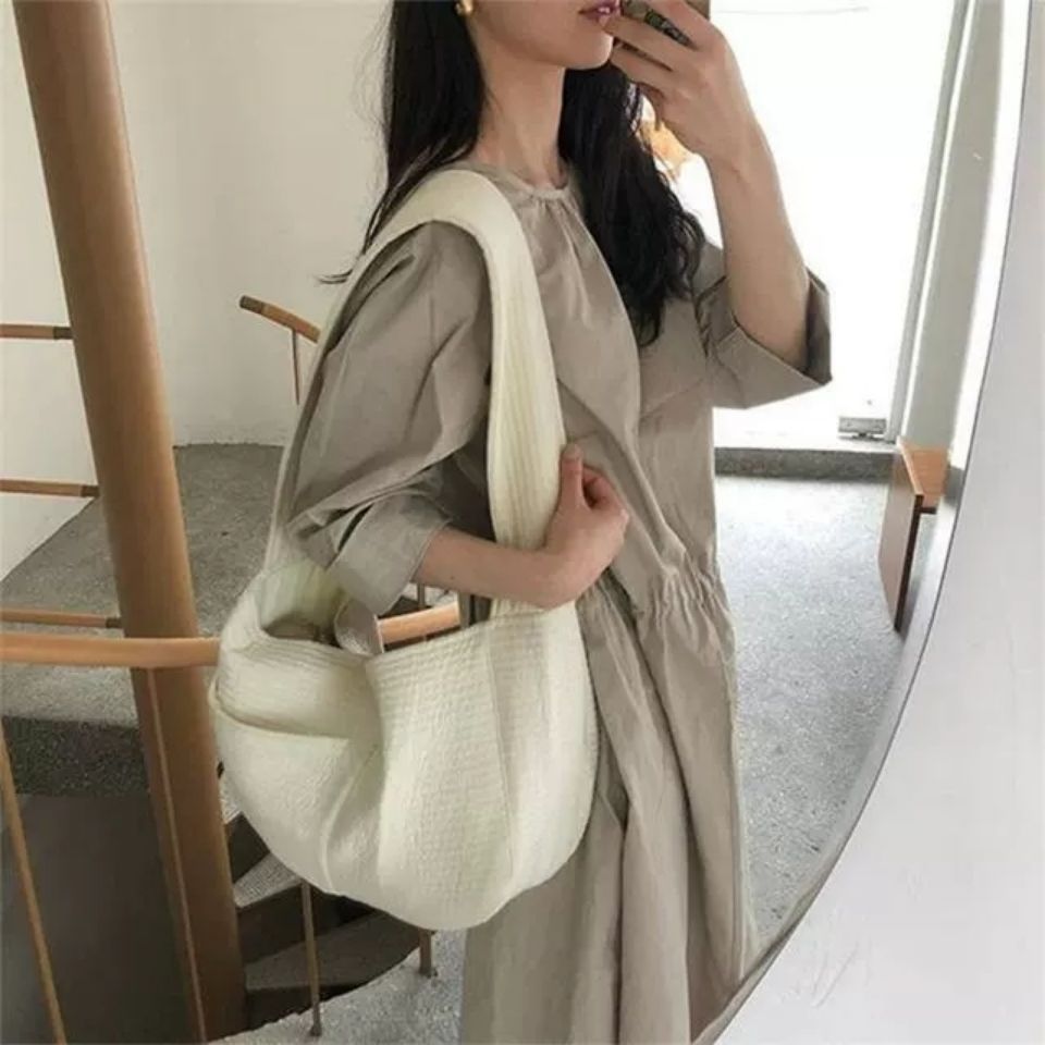 Handmade Canvas Pet Carrier Shoulder Bag Breathable Outdoor Travel Tote