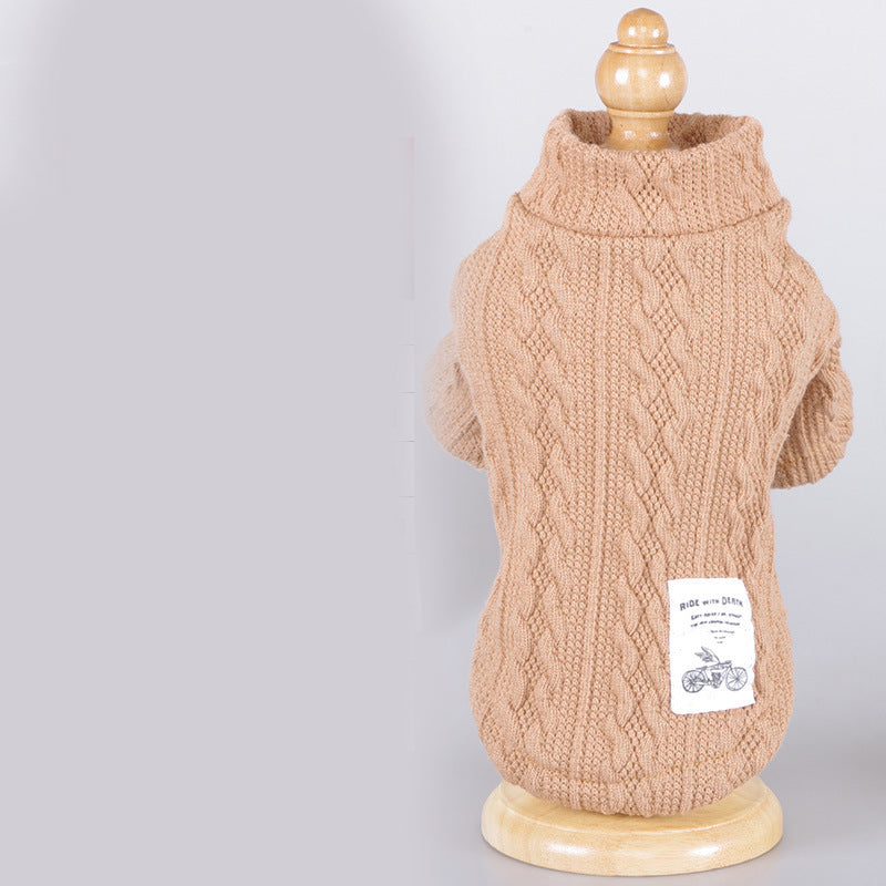 Warm Comfortable Pet Sweater Soft Winter Clothing Apparel